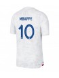 Ranska Kylian Mbappe #10 Vieraspaita MM-kisat 2022 Lyhythihainen